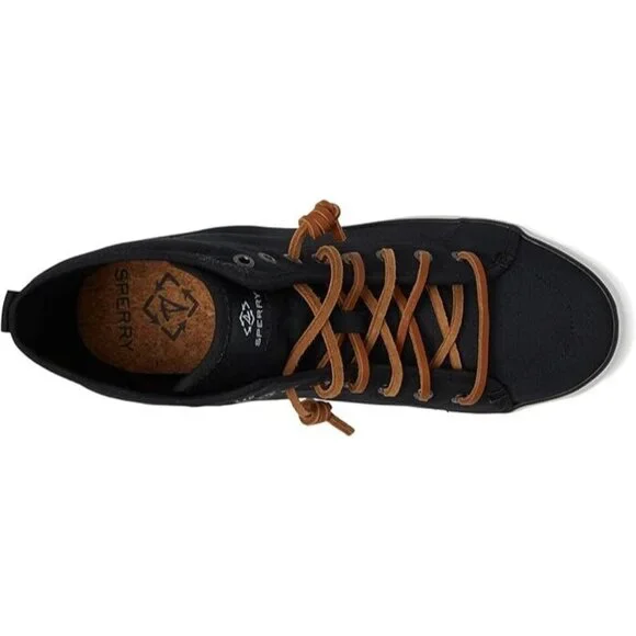 NEW Sperry Womens Crest High-Top Sneaker (Black) – Size 7.5 - Picture 5 of 6